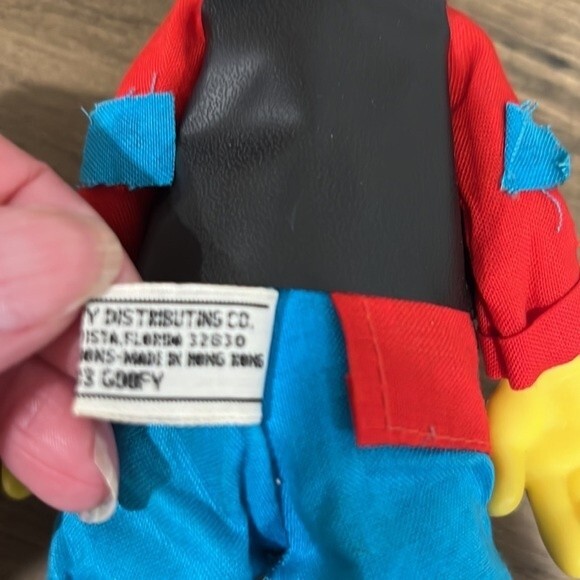 Vintage Walt Disney production’s plastic Goofy doll 9” - Picture 11 of 11